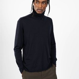 NWT OUTLIER raw cut turtleneck